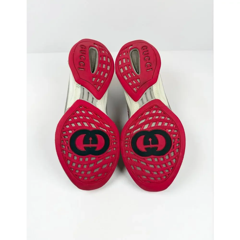 Size 9G/10US - Gucci Run Sneaker Black Red